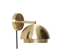 Lampe murale Hubsch Interior Edge Doré 18x27 cm