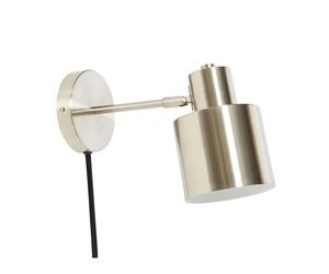 Lampe murale Hubsch Interior Fuse Argenté 29x12x17 cm/E27