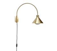Lampe murale Hubsch Interior Pipe Doré 55x40 cm/E27
