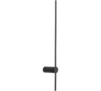 Lampe Murale Indirecte LED Noire 4000 K 410 LM Blanc Neutre 80 Cm De Haut