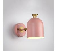 Lampe Murale Interior Metal Lights Wall Bedroom Mound Mount Fixture Decoration pour Le Salon (Rose)