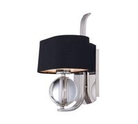 Elstead Lighting Gotham applique murale 1x3 W argenté QZ-GOTHAM1