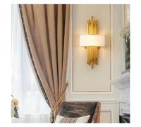Lampe murale lampe murale à poteau long, e14 * 2, avec source légère, dressing, chambre, couloir du salon, terrasse de villa, balcon de jardin./black/trichro (couleur: nègre, taille: luz neutre)