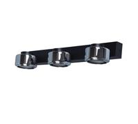 LEDKIA LIGHTING Lampe murale LED Zisna 12W Salle de Bain Métal et Verre Noir