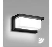 Lampe murale LED 18W Lampe d'extérieur IP65 Capteur d'intérieur Lampe murale d'intérieur Blanc froid