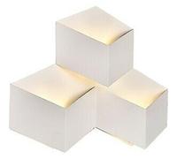 Lampe LED V-TAC VT-709 9W corps en aluminium blanc IP20 blanc chaud 3000K - SKU