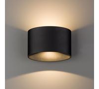 Lampe Murale LED CAILIN Rond Up Down Aluminium Ø17Cm IP54 3000K Extérieur Jardin