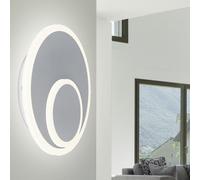 Lampe Murale LED De Luxe Pour Le Salon Éclairage Rond Projecteur Éclairage Gris