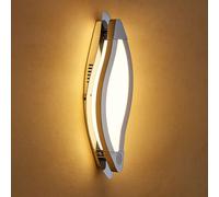 Lampe Murale LED Design Pour Couloir, Escalier, Éclairage Chromé Spot Lumière