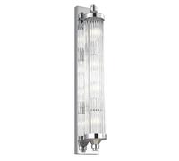 Lampe Murale LED Erva Bain 4-flmg B : 12cm IP44 Art Nouveau Design Carré Élégant
