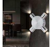 Applique murale applique applique applique lampe d'éclairage LED Globo Gordon 7604
