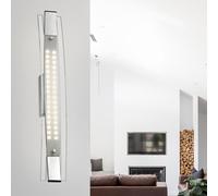 Lampe Murale LED Miroir Éclairage Chrome Chambre Salon Bureau Hall