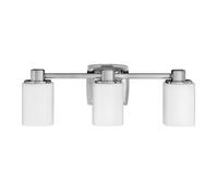 Lampe Murale LED Salle de Bain Elstead Lighting Chrom Opal 3 L x IP44 G9