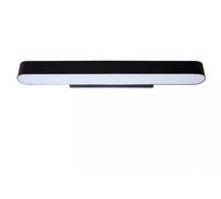 Lampe Murale LED Salle Noir IP44 60 CM Long 2700 K Wandleuchte Blendarm