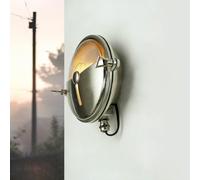 Lampe Murale Maritime En Verre Et Laiton IP64 Résistante Aux Intempéries Hublot