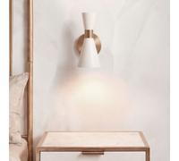 Lampe Murale Métal Blanc Jigger