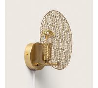Lampe Murale Métal Delly Doré