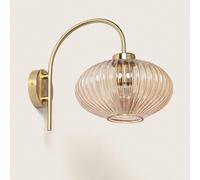 Lampe Murale Métal et Verre Basile