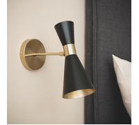 Lampe Murale Métal Jigger Orientable Noir