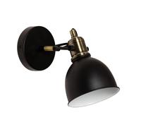 Lampe Murale Métal Louise Noir
