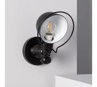 Lampe Murale Métal Orientable Farasi Noir