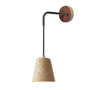 Lampe murale moderne pour chambre à coucher Lampe murale en bois massif Applique murale Luminaires Appliques murales Homestay Lampe murale de chevet Lampe murale de salon Lampe murale de couloir (C)