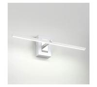 Lampe murale Mur LED MIRMOR DE LED LETUILLE Vanité de salle de bain imperméable Conde de mur Indoor Salway Halway Mall Simple Metal Strip Mall Lampes L18.12 pouce de décoration de chevet, Chrome A