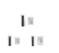 Lampe murale numérique intelligente avec interrupteur, 220V, Radio sans fil, télécommande, lampe en cristal, plafonnier mural moderne, 1/2/3 voies(2 Channels)