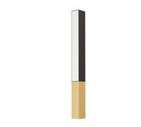 Lampe murale orientable TUDONS en acier bois et noir LED 1x12W
