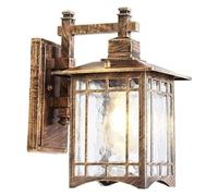 Lampe Murale Porche extérieur Chinois V-Intage Glass Lantern Murner Lighting Aluminium Water Perme Made in China