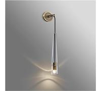 Lampe murale, post moderne Crystal LED LED MUR MURME CUPPORT COBPER CHABPER LE CHEMPLE PICHE SEUX - VILLE VILLE LUCTURES MURS SIMPLES, PLAGE PLAGE PLAFICATION