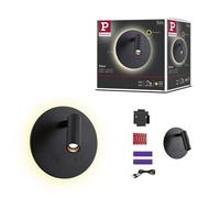 Lampe Murale Rechargeable À Led Kiora 2700k 78lm / 82lm 3,7v 0,6w / 0,7w Gradable Noir