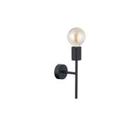 Lampe Murale Rétro Noire En Métal H:27cm Pour E27 Applique Jeune Habitat