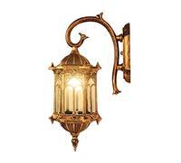 Lampe Murale rétro Simple créativité Mural Rural Clair extérieur étanche en Aluminium en Aluminium Vintage Lampe Murale Jardin Villa Patio murner Mural pour Le Salon de la Porte de l'allée E27