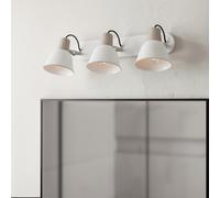 Lampe Murale Salle de Bain Métal 3 Spots Birzay