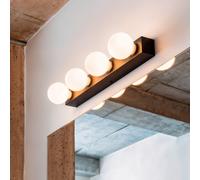 Lampe Murale Salle de Bain Métal 4 Spots Aizkra