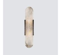 Lampe Murale Simple Moderne, Appliques en marbre Naturel, Lame de créativité des lumières LED pour Le Salon, la Chambre, l'allée du Couloir du Restaurant