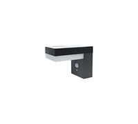 Lampe Murale solaire Led avec capteur 9W 600 Lumens 16,5x10x13cm