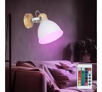Lampe Murale Spot Avec Variateur Télécommande Lampe De Lecture Orientable LED