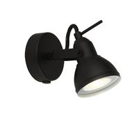 Lampe Murale Spot Flexible Noir Métal GU10 Projecteur Luminaire Bureau