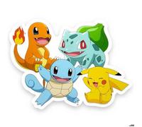Teknofun Néon mural LED Pokémon 26 cm – Licence officielle, câble USB inclus, 2 supports