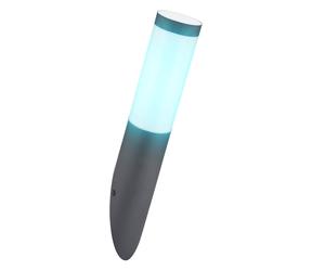 Lampe murale TÉLÉCOMMANDE torche de jardin lampe de cour extérieure dimmable dans un ensemble comprenant des ampoules RGBLED