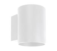 Lampe Murale Up Bas H:10 CM Blanc G9 Petit Mur Lumière Intérieur Couloir Salon