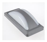 Lampe Muraux LED SMD 12W Mur Lumière IP65 Gris V-TAC VT-8058 3000K