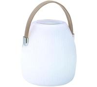 Lampe enceinte bluetooth sans fil - LUMISKY - MINI MAY PLAY - H23 cm - LED blanc et multicolore dimmable