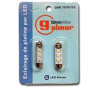 lampe navette - led - bleue - bitron uak7076/102