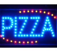 LAMPE NEON ENSEIGNE LUMINEUSE LED led008-b Pizza Shop OPEN LED Neon Business Light Sign