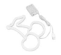 Lampe néon LED néon décorative pour maison, chambre à coucher, bar, boutique, décoration d'anniversaire (éclairage rouge en forme de cerise)