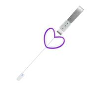 Lampe néon Suspendue pour Voiture - Lumière décorative intérieure LED 9,1 x 10,1 x 1,4 cm, arrière sans câblage, sécurité Pare-Chocs | Pendentif Lumineux d'anneau d'avertissement, décor de Voiture de