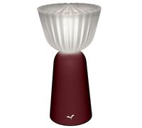 Lampe nomade FERMOB Swiing H 20 cm - Cerise Noire